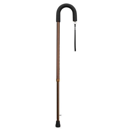 MABIS Mabis 502-1315-5400 Retractable Ice Tip Cane - Standard Grip - Bronze 502-1315-5400